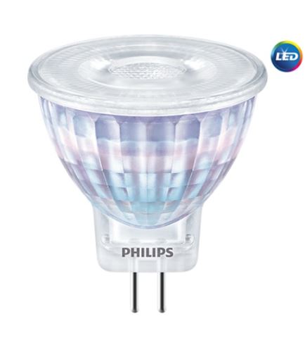 LED žárovka Philips, MR11 GU4, 2,3W, 2700K, úhel 36°LEDž.PH.MR11 20W/2700K/2,3W GU4 12V 