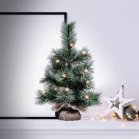 Solight vánoční stromek 45cm, 15LED, 3x AA, IP44 časovač - 1V238ván.STROMEK 15LED 45cm (1)