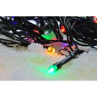 Solight LED venkovní vánoční řetěz, 200 LED, 20m, přívod 5m,  8 funkcí, časovač, IP44, (4)