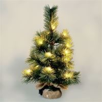 Solight vánoční stromek 45cm, 15LED, 3x AA, IP44 časovač - 1V238ván.STROMEK 15LED 45cm (2)