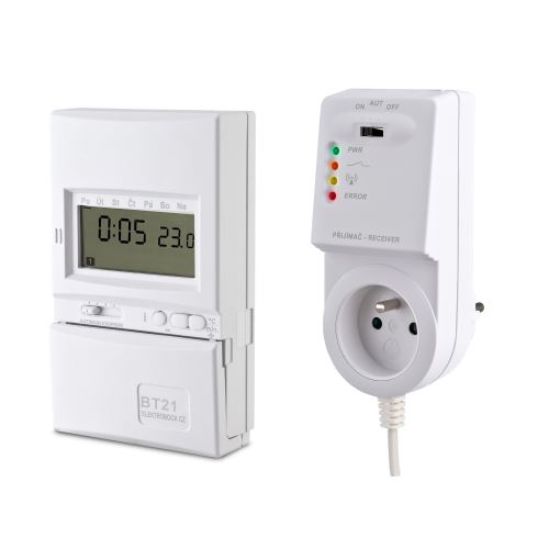 ELEKTROBOCK Bezdrátový termostat BT21termost.bezdr.prog.dig týd BT21 _1