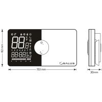 Termostat programovatelný týdenní  SALUS 091PRO (2)