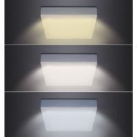 Solight LED mini panel CCT, přisazený, 12W, 900lm, 3000K, 4000K, 6000K, čtvercový - WD (2)