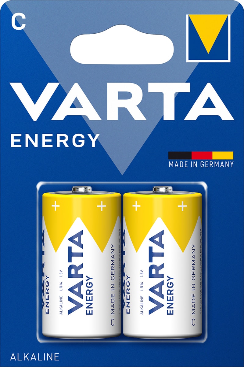 Baterie Varta ENERGY 4114, C/R14 alk.