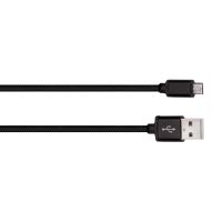 Solight USB kabel, USB 2.0 A konektor - USB B micro konektor, blistr, 1m - SSC1401