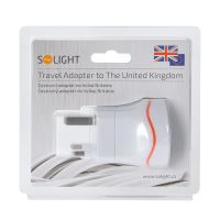 Solight cestovní adaptér pro použití ve Velké Británii - PA01-UKadapt.cest.pro UK bílý (4)
