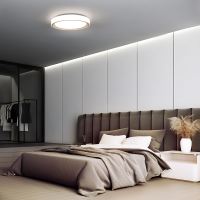 Solight LED osvětlení s dálkovým ovladačem Floco, 30W + 6W RGB, 2100lm, 40cm, změna ch (1) (1)