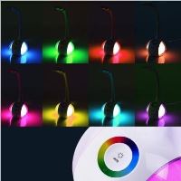 Solight LED stolní lampička stmívatelná, 6W, 256 barev, atmosférické podsvícení - WO39 (4)