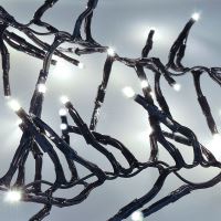 Solight LED venkovní vánoční řetěz s dálkový ovládáním - Cluster, 576 LED, 8 funkcí, č (5) (5)