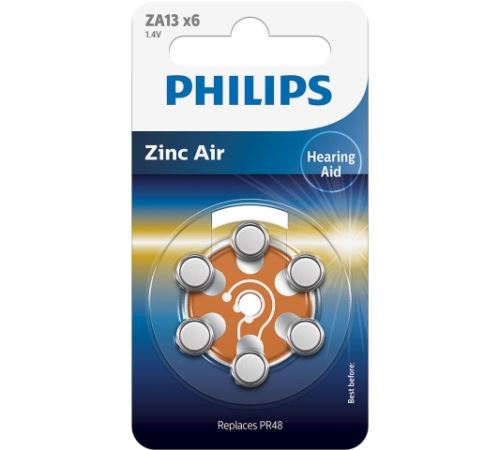 Baterie do naslouchadel Philips ZA13B6A/00 6ks_1