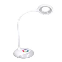 Solight LED stolní lampička nabíjecí, 5W, RGB podsvícení, stmívatelná, USB napájení -  (2)