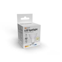 Solight LED žárovka, bodová , 3W, GU10, 4000K, 260lm, bílá - WZ315A-1LEDž.SO.GU10 3W/2 (1)