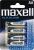 Baterie MAXELL alk. AA/R06, Blistr(4), LR06-4BP