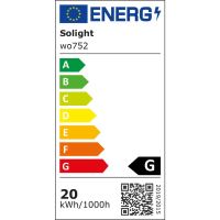 Solight LED venkovní osvětlení čtvercové, 20W, 1500lm, 4000K, IP54, 19cm - WO752_9