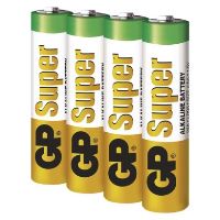 Baterie GP Super Alkaline R03 (AAA, mikrotužka) bl_3