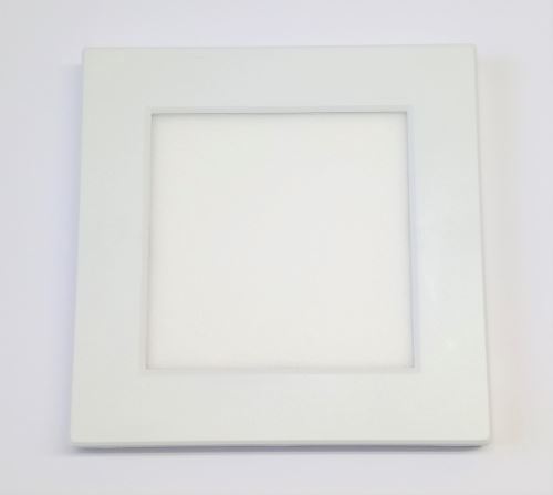 Svítidlo LED přisazené, 12W, 960lm, 3000-6000K, čtvercové, bílé