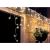 Solight LED vánoční závěs, rampouchy, 120 LED, 3m x 0,7m, přívod 6m, venkovní, teplé bílé světlo, paměť, časovač - 1V40-WW