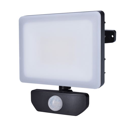 Solight LED reflektor Quick se sensorem, 30W, 2550lm, 4000K, IP44, černý - WM-30WS-Q_1