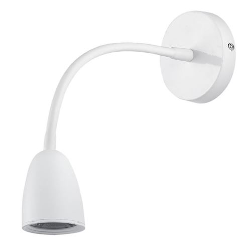 Solight LED nástěnná lampička, stmívatelná, 4W, 280lm, 3000K, bílá - WO54-Wsvít.st.nástě