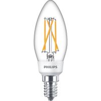 LED žárovka Philips Classic LEDCandle Dimmable E14 5-40W 2700/2500/2200K 230V B35 čirá  stmívatelná  P809754