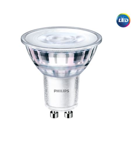 LED žárovka Philips, GU10, 3,1W, 2700K, úhel 36°LEDž.PH.GU10 25W/2700K/2,7W 36° 215lm  0