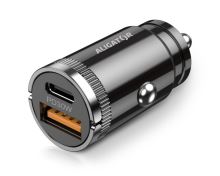 Chytrá nabíječka do auta ALIGATOR Power Delivery 30W, USB-C + USB-A_2 (1)
