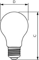 LED žárovka PHILIPS MASTER Value LEDBulb D 3.4-40W E27 940 A60 FR G stmívatelná P44989 (2) (2)