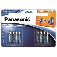 Baterie Panasonic EVOLTA alk., AAA/R03 Blistr(4+4)