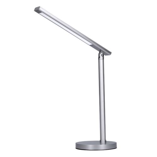 Solight LED stolní lampička, 7W, stmívatelná, změna chromatičnosti, stříbrná barva - WO5