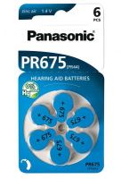 Baterie do naslouchátek Panasonic PR-675HEP