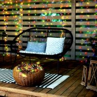 Solight LED venkovní vánoční řetěz, 50 LED, 5m, přívod 3m, 8 funkcí, časovač, IP44, ví (2) (2)