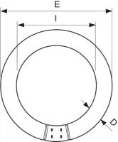 Zářivková trubice PHILIPS MASTER TL-E Circular Super 80 32W/865  P840551PH.z.kruh. TLE (1)