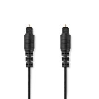 Optický audio kabel TosLink, 1m, černý  CAGP25000BK20