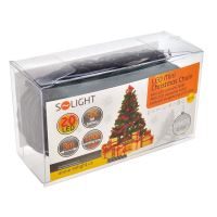 Solight LED vánoční řetěz, 3m, 20xLED, 3x AA, bílé světlo, zelený kabel - 1V50-Wván.sv (4)