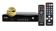 SET TOP BOX TESLA SENIOR T2 - DVB-T2 (H.265/HEVC), ověřeno CRA