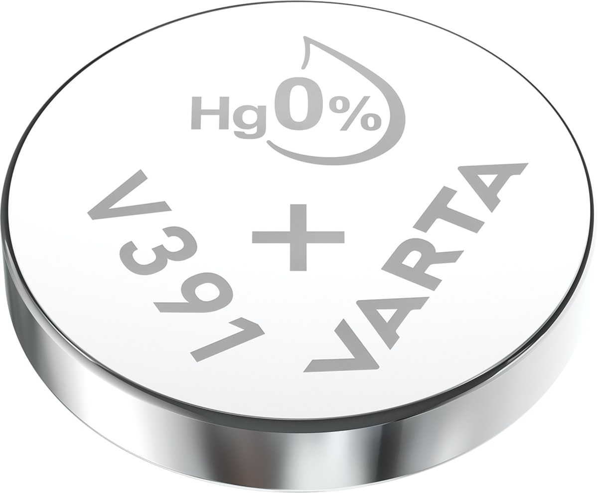 Baterie Varta 391 hodin.