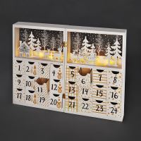 Solight LED adventní kalendář - kniha, 8x LED, 40x30cm, 2x AAA - 1V244ván.ADV.KALENDÁŘ (4)