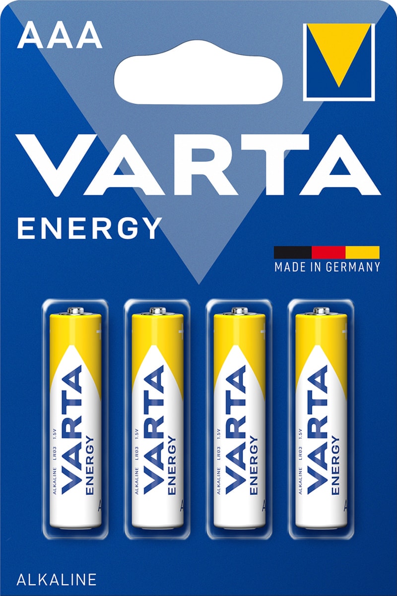 Baterie Varta ENERGY 4103, AAA/R03 alk.