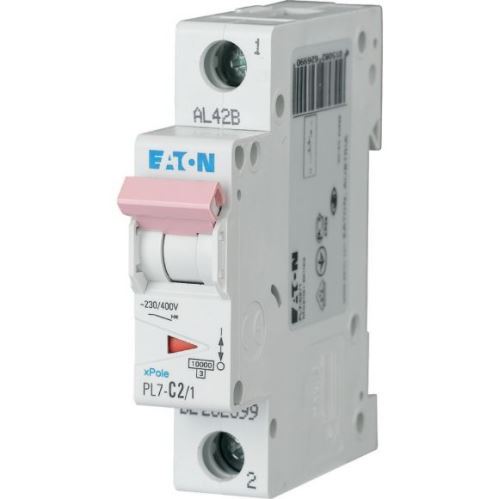 Instalační jistič Eaton P7 1fáz. 2A