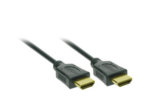 Solight HDMI kabel s Ethernetem, HDMI 1.4 A konektor - HDMI 1.4 A konektor, blistr, 3m -