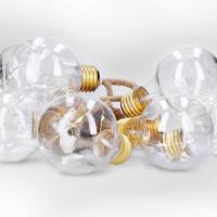 Solight LED dekorativní žárovky na přírodním provazu, 10x žárovka, 30LED, 180cm, časov (4)