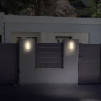 Solight LED venkovní osvětlení oválné, 20W, 1500lm, 4000K, IP54, 26cm, šedá barva - WO (2)