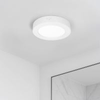 Solight LED mini panel koupelnový 2v1, 3CCT, podhledový/přisazený, 12W, 1020lm, IP54,  (4) (4)