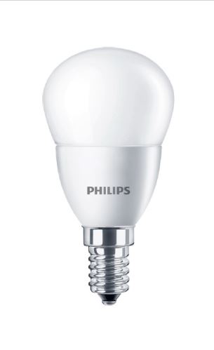 LED žárovka Philips E14 5W 4000K 230V P45 FR  P312685LEDž.PH.E14 ilum.40W/4000K/5W mat. 