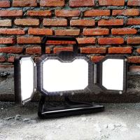 Solight LED reflektor 50W, přenosný, nabíjecí, 5000lm, oranžovo-černý - WM-50W-RE_2 (1)
