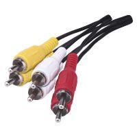 AV kabel EMOS SB4201, 3RCA-3RCA, 1,5m