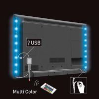 Solight LED RGB pásek pro TV, 2x 50cm, USB, vypínač, dálkový ovladač - WM504LED sada p (1)