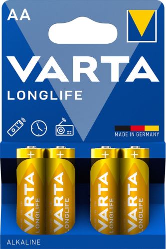 Baterie Varta 4106 LONGLIFE, AA/R06 alk.VARTA  4106B4 R06alk.Longlife_1