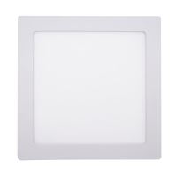 Solight LED mini panel CCT, přisazený, 18W, 1530lm, 3000K, 4000K, 6000K, čtvercový - W (1)