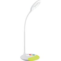 Solight LED stolní lampička nabíjecí, 5W, RGB podsvícení, stmívatelná, USB napájení -  (1)